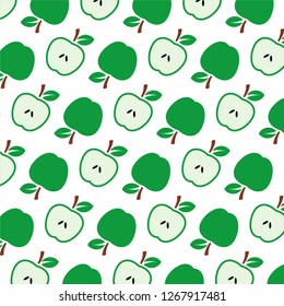 apple pattern fruit