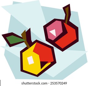 apple and pear