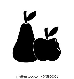 Apple and pear