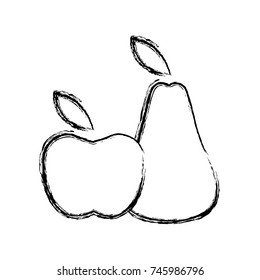 Apple and pear