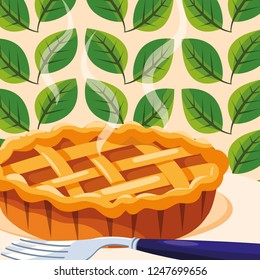 apple pie icon