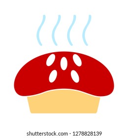  apple pie icon-sweet isolated-cake symbol-dessert Illustration-bakery Illustration-christmas Sign-pastry symbol