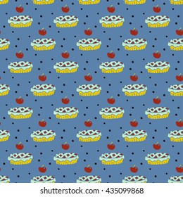 Apple pie pattern.