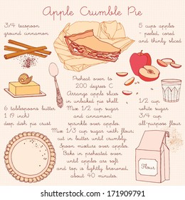 Apple pie recipe