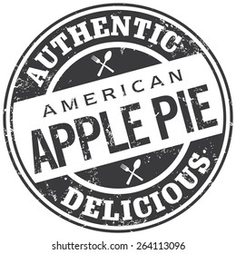 apple pie stamp