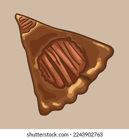 Apple pie. Traditional German pastries