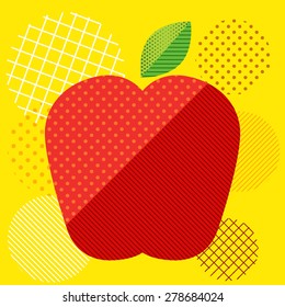 Apple pop art