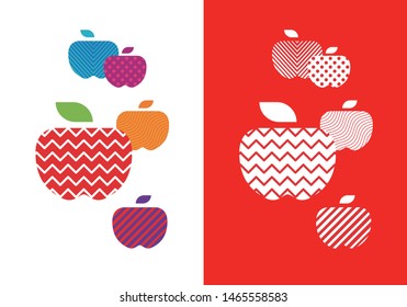 Apple pop art Graphics - Vector