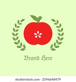 Apple Premium Logo Vector Illustration