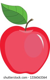 apple, red, fruits
