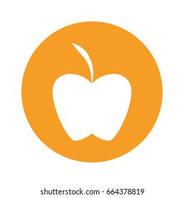 Apple round icon