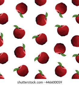 apple seamless pattern. 