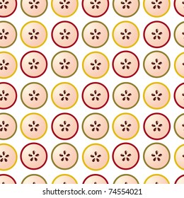 apple seamless pattern