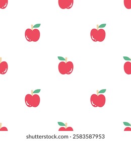 apple seamless pattern design for background, wallpaper, textile design, fabric, card , wrapping paper, batik, carpet, notebook, diary cover, blanket, blanket for kids, decorative and etc.