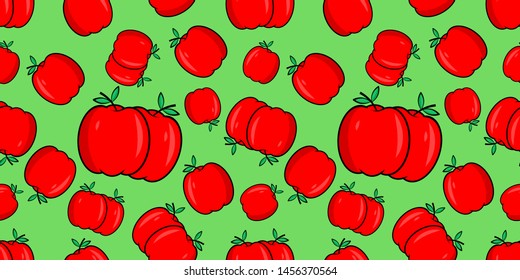 apple seamless pattern, pattern design, vector eps 10.