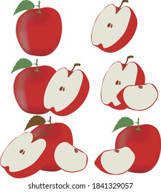 An apple set food fruit