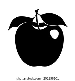 Apple silhouette
