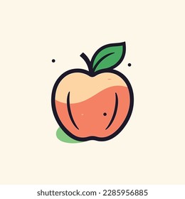 apple simple modern logo vector