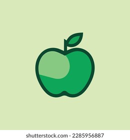 apple simple modern logo vector