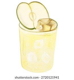 Maçã Starfruit Ade Bebida Sobremesa