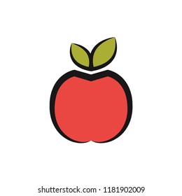apple symbol. logo.