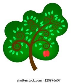 Apple tree.