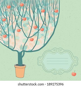 Apple Tree and Frame