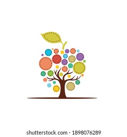 apple tree that is unique and colorful can be used for a lot of purpose