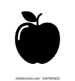 Apple Vector, Back To School Solid Style Icon