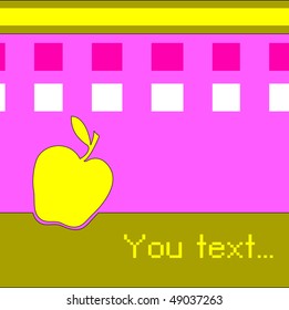 apple vector background