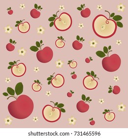 apple vector background