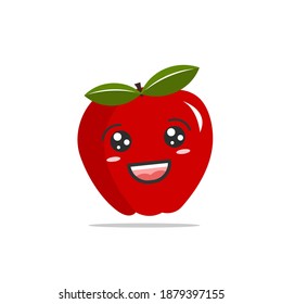 Apple Vector. Apple Cute. Apple Red