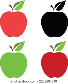 Diseño vectorial de Apple. Este es un archivo EPS.