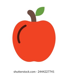 Apple Vector Flat Icon Design
