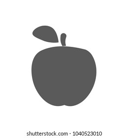apple vector fruit icon