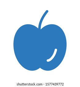 apple vector glyph color icon 