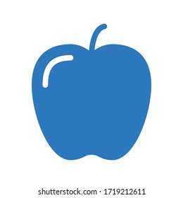 apple vector glyph color icon 