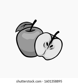 Apple Vector Greyscale mode for all purpose