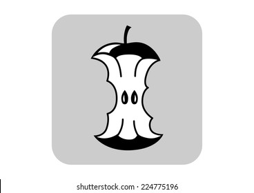 Apple vector icon