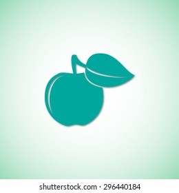 Apple vector icon