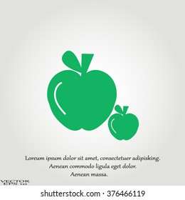 apple vector icon