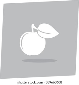 Apple vector icon