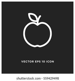 Apple vector icon