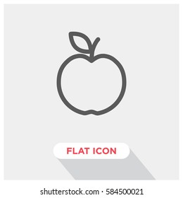 Apple vector icon
