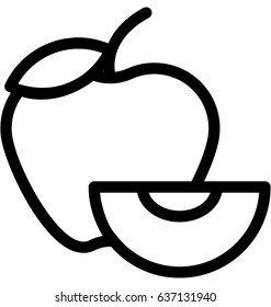 Apple Vector Icon