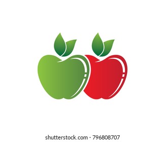 Apple vector icon