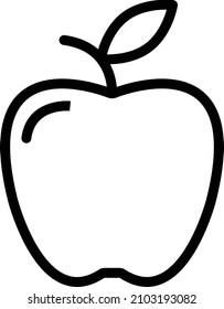 Design-Illustration für Apple-Vektorsymbol