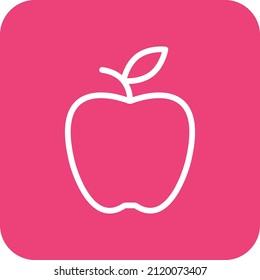 Apple Vector Icon Design Illustration