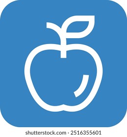 Apple Vector Icon Design Illustration
