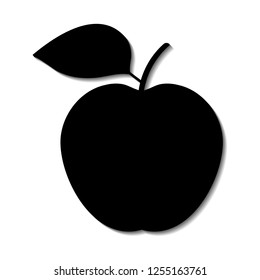 Apple vector icon, eps 10